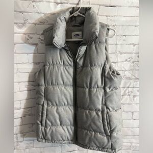 Gray Puffer Vest